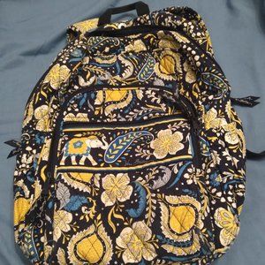 Vera Bradley Elephant Paisley Quilted Backpack